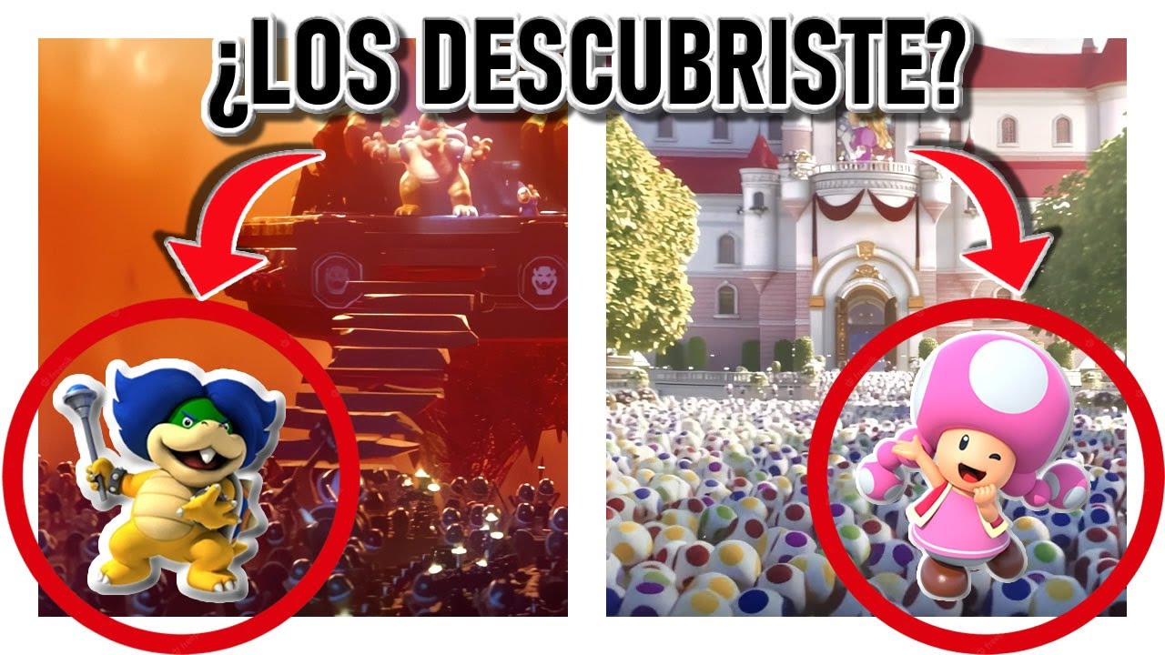 🧐 177 REFERENCIAS y CURIOSIDADES de Super MARIO BROS la Película (en realidad son más)