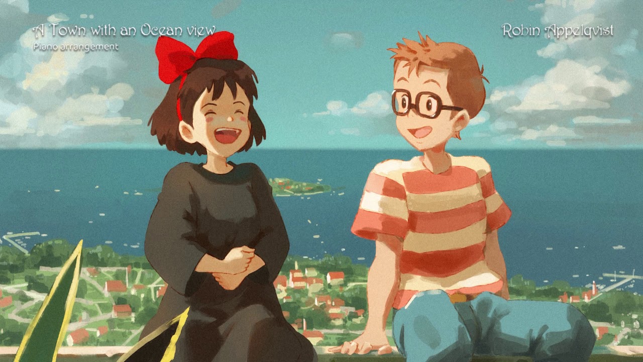 Kiki's Delivery Service | A Town with an Ocean view | 魔女の宅急便 / 海の見える街 | ピアノカバー | Piano Cover