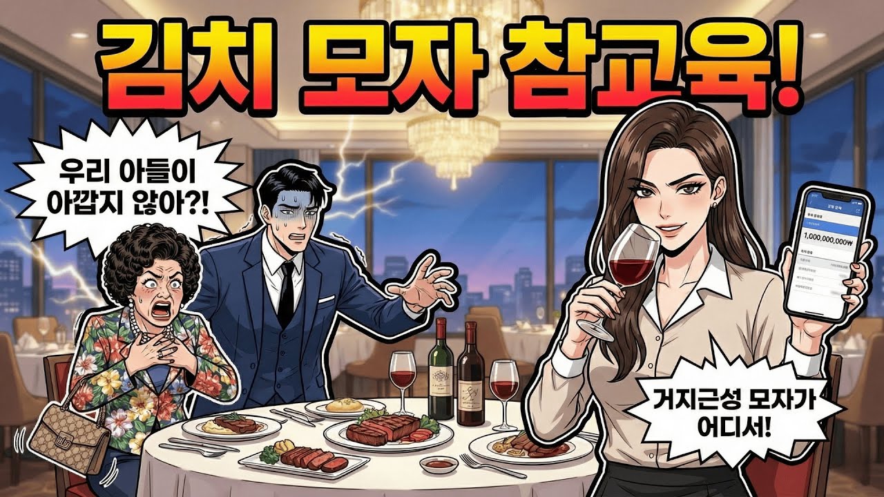 돈만 밝히는 예비 시모와 남친, 결혼 직전 쌍으로 참교육하고 파혼했습니다 영상툰ㅣ썰툰ㅣ사연툰