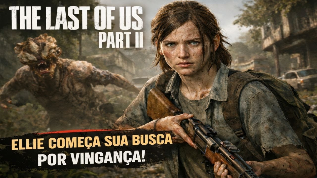 The Last of Us Part II - ATÉ ZERAR - Ellie vai buscar VINGANÇA!