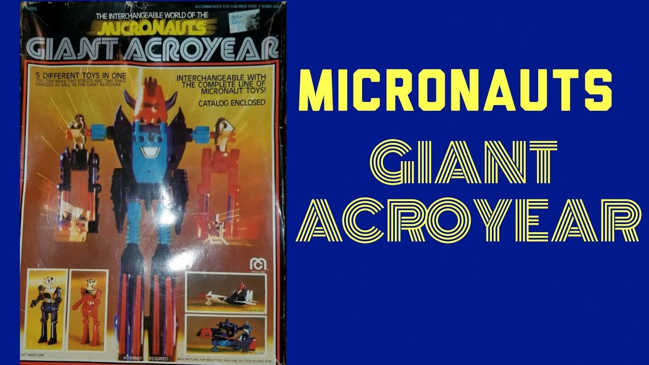 Micronauts (Microman) Giant Acroyear : Mego