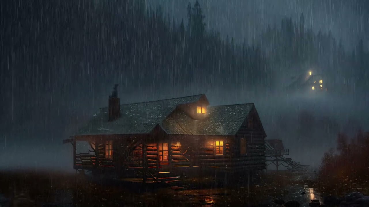 Relaxing Rain and Thunder Sounds for Sleep, Study, and Relaxation | 2 Hours