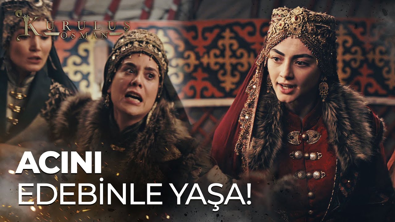 Melike Hatun, Bala Hatun'a hançerle saldırdı! - Kuruluş Osman 157. Bölüm