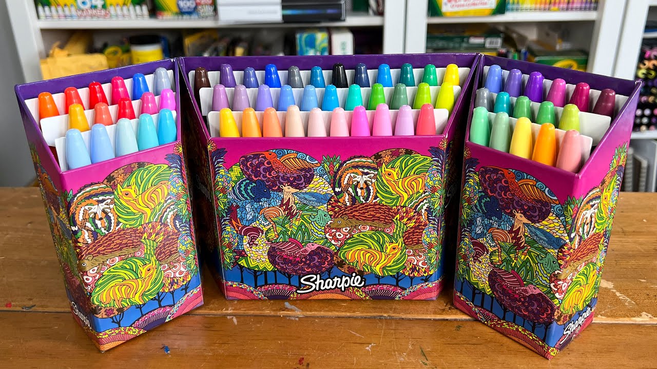 How to Name 65 Sharpie Marker Colors: COSTCO Box Edition