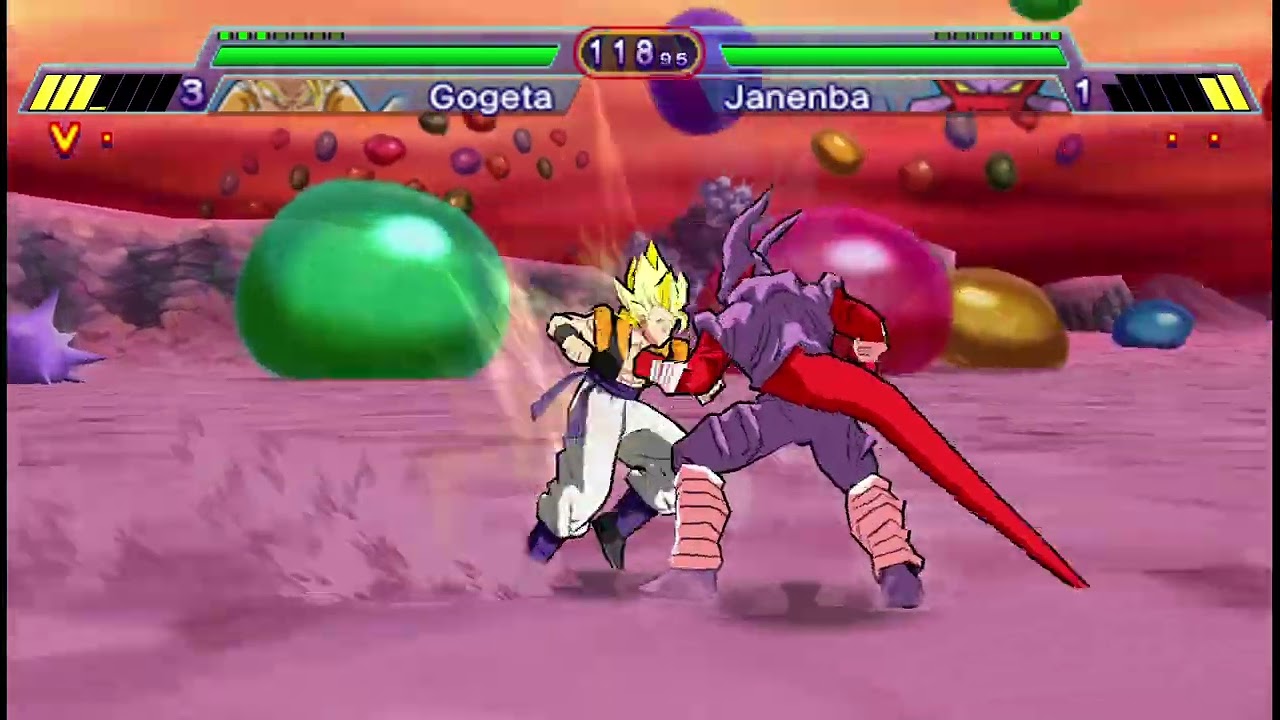 Gogeta VS Janemba – Dragon Ball Z Shin Budokai