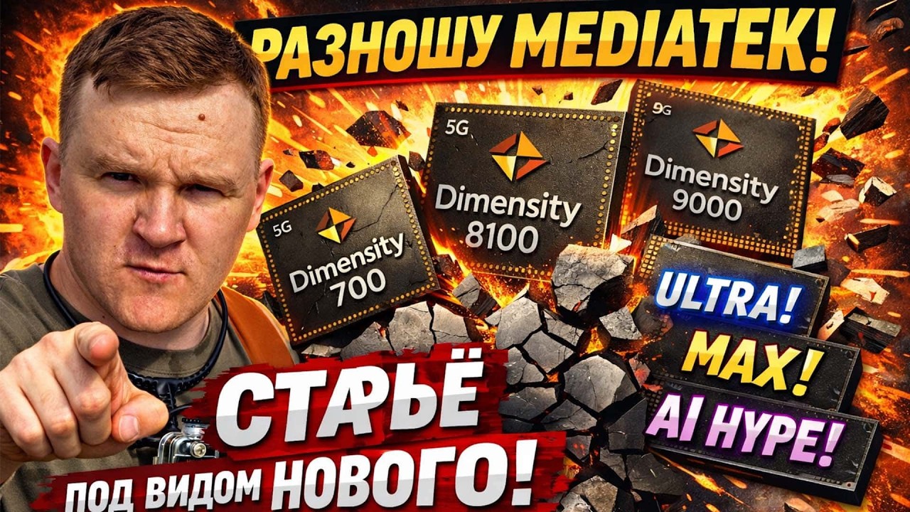 Магия ПЕРЕИМЕНОВАНИЯ от MediaTek! Dimensity