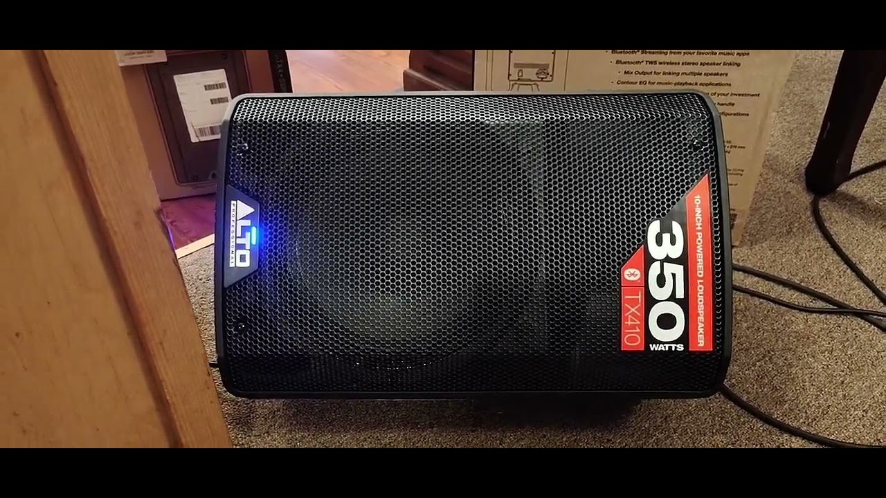 Small Church sound system installation