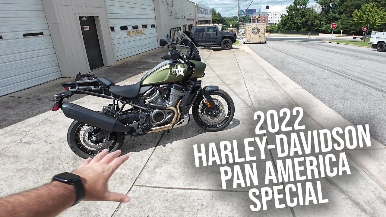 2022 Harley-Davidson Enthusiast Pan America Special! Ride & Review
