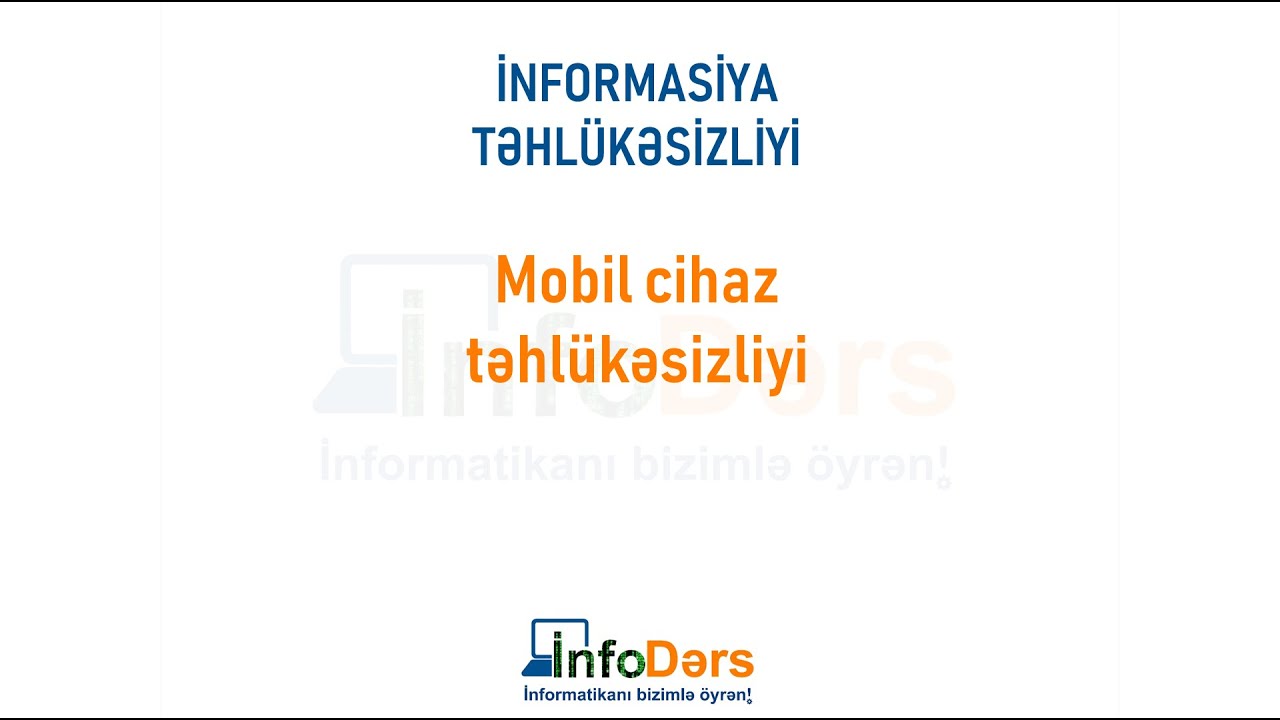 Mobil cihaz təhlükəsizliyi