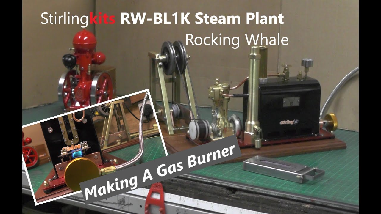 Газовая горелка для паровой установки RW-BL1K Rocking Whale.