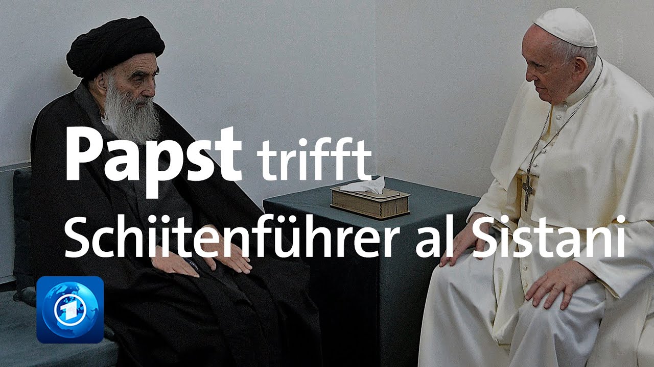 Irak: Papst trifft Schiitenführer Ajatollah al Sistani