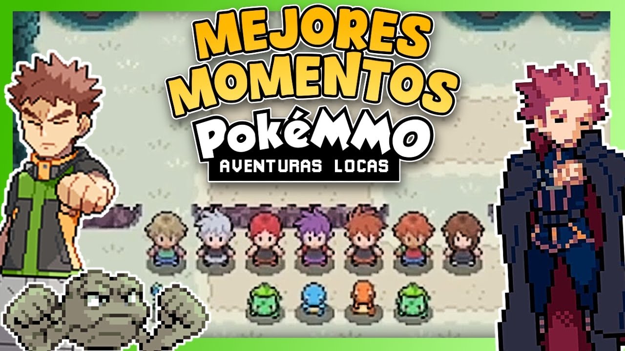 MEJORES MOMENTOS Jugando PokéMMO con Amigos 🤣