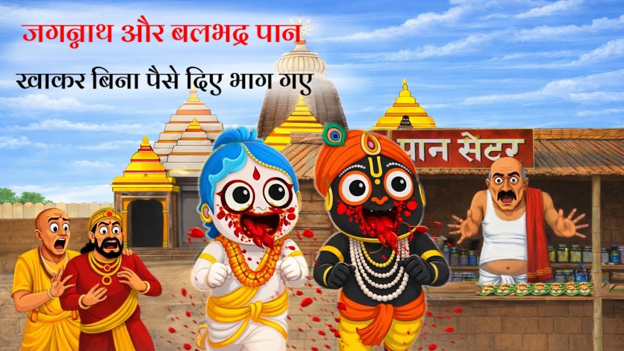 जब भगवान जगन्नाथ और बलभद्र पान खाने आए पैसे दिया ही चले गये – सच्ची भक्ति की लीला | Hindu Stories | 