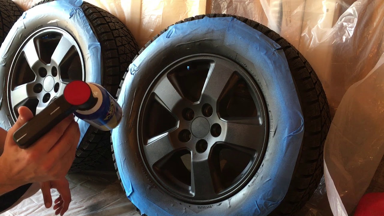 Plasti Dip Wheels & Silver Metalizer