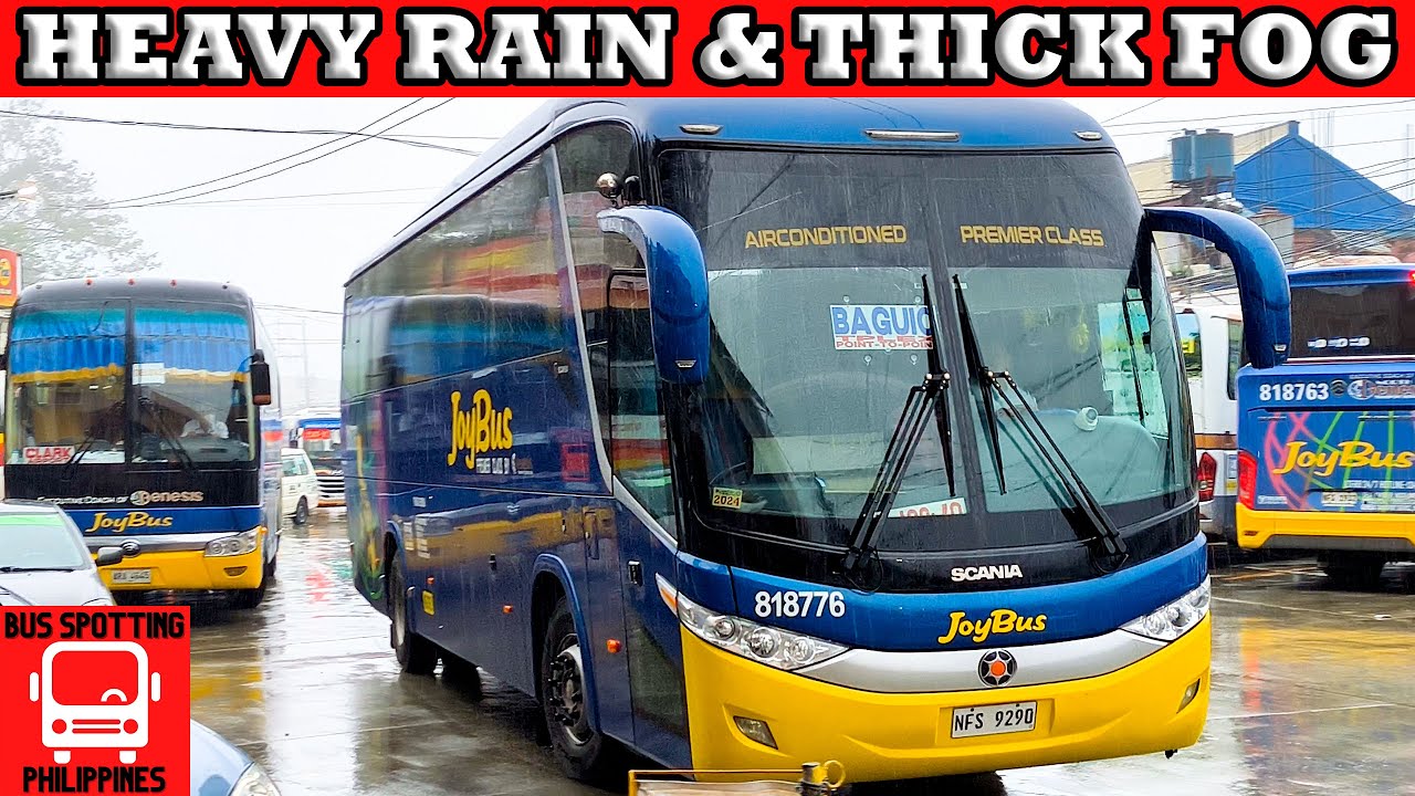 THICK FOG AND HEAVY RAINY AT BAGUIO CITY