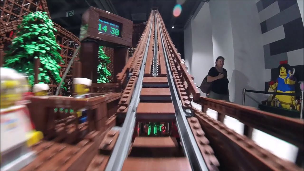 Worlds Largest LEGO Roller Coaster still running 7 years in