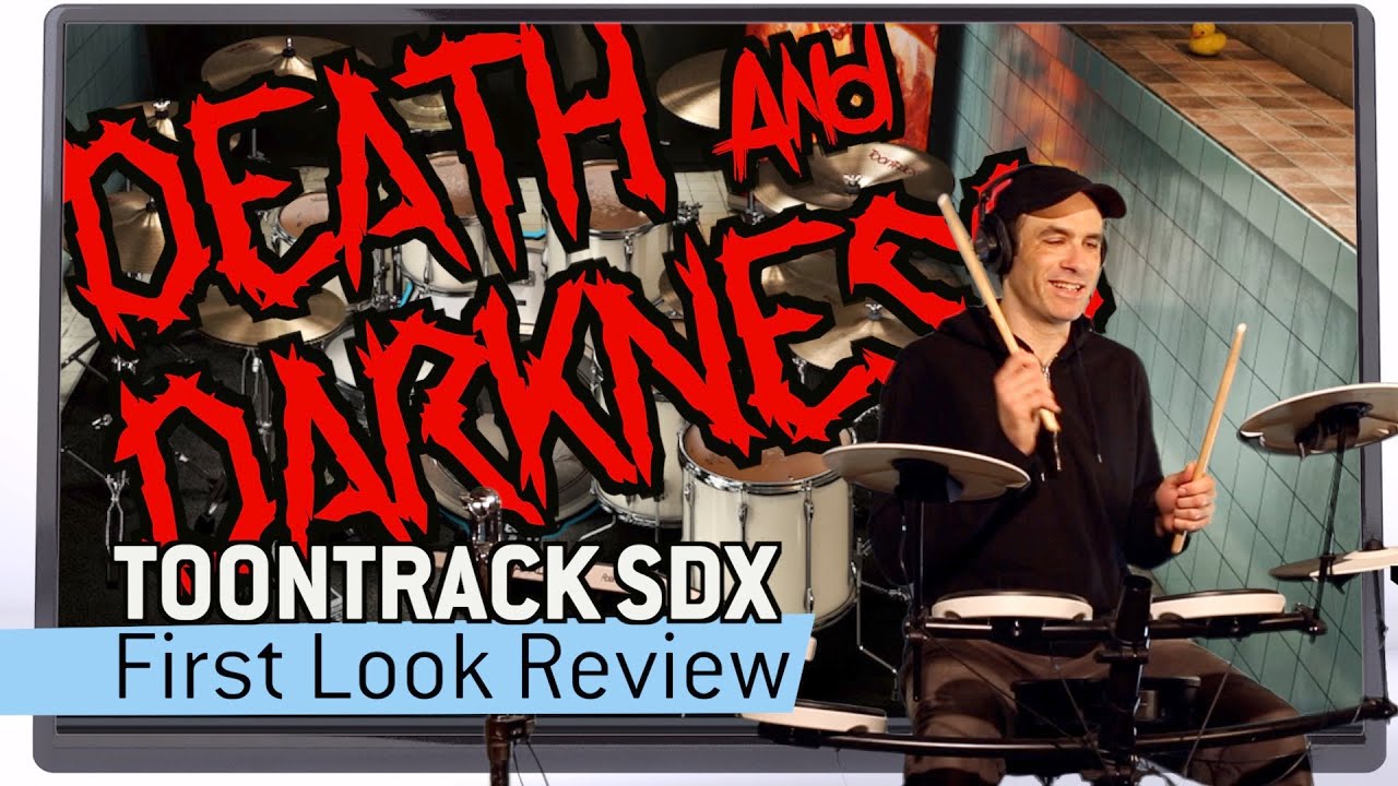Toontrack Death & Darkness | First Look - Drum Sample Review & Demo