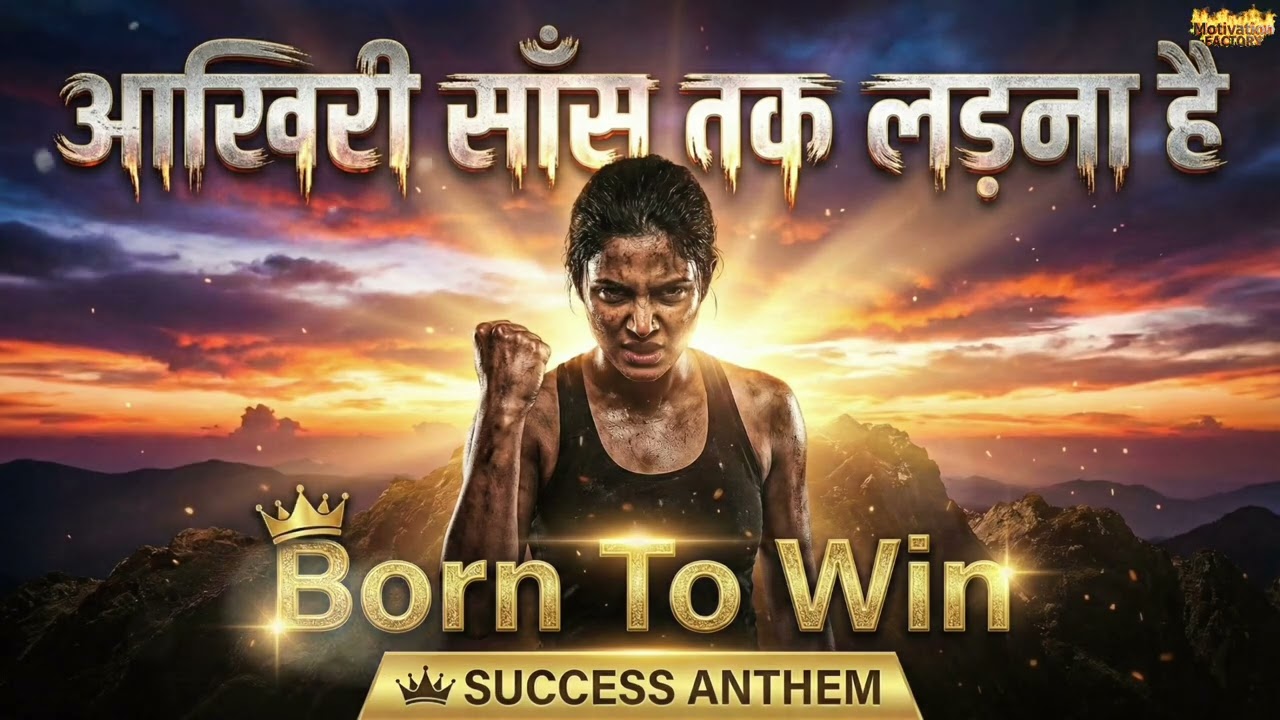 आखिरी साँस तक लड़ना है | Powerful Motivational Song | Never Give Up | Inspirational Hindi Song 2026