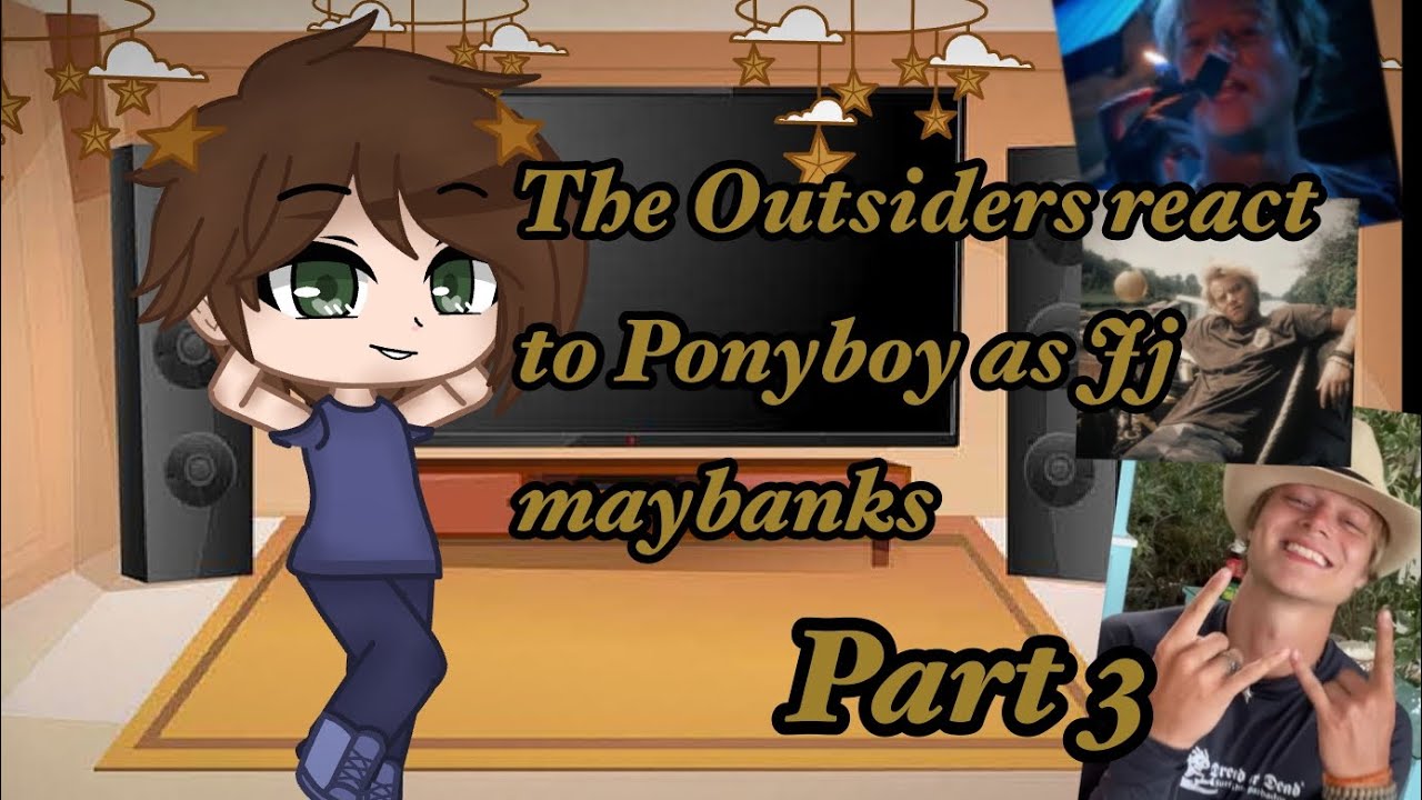 The Outsiders react to Ponyboy as JJ maybanks Part 3//The Outsiders//Outerbanks//