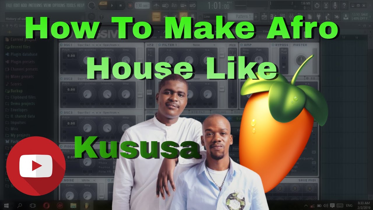 How To Make Afro House Like Kususa & Argento Dust on FL Studio [motorbike bass]