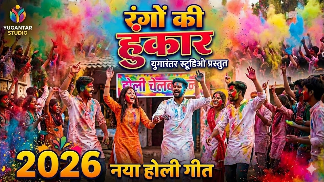 “अवध में रंग की हुंकार | Holi Song 2026 | Desi DJ Anthem | Yugantar Studio”