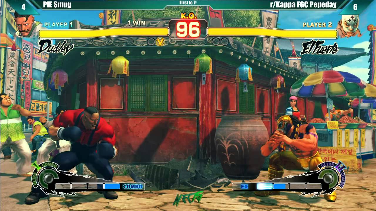 NEC15 - USF4 - Special Exhibition - PIE Smug vs r/Kappa FGC Pepeday