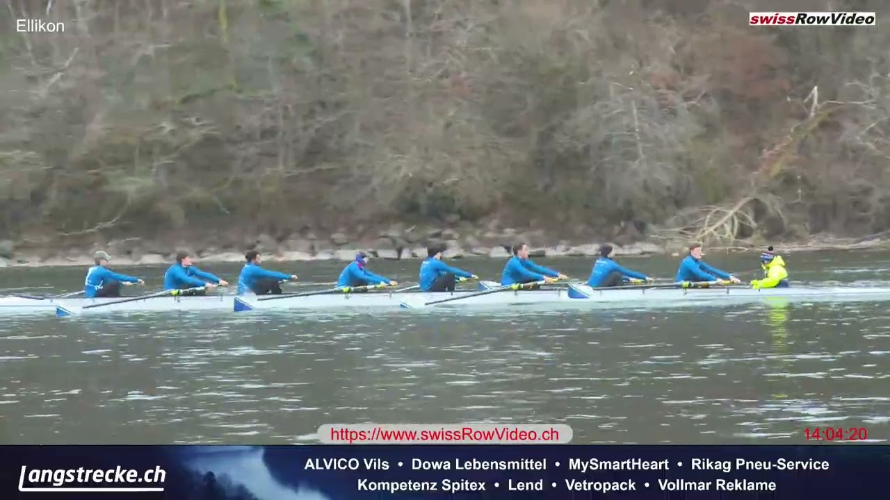 Regatta Eglisau, Langstrecke.ch, 13. Dez. 2025, Rennen Teil 1