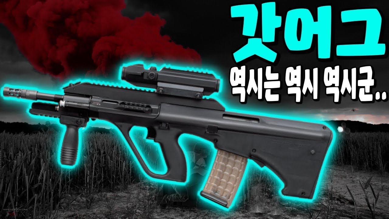 시가전 어그(AUG)에게 반동제어는 사치다ㅋㅋㅋㅋ