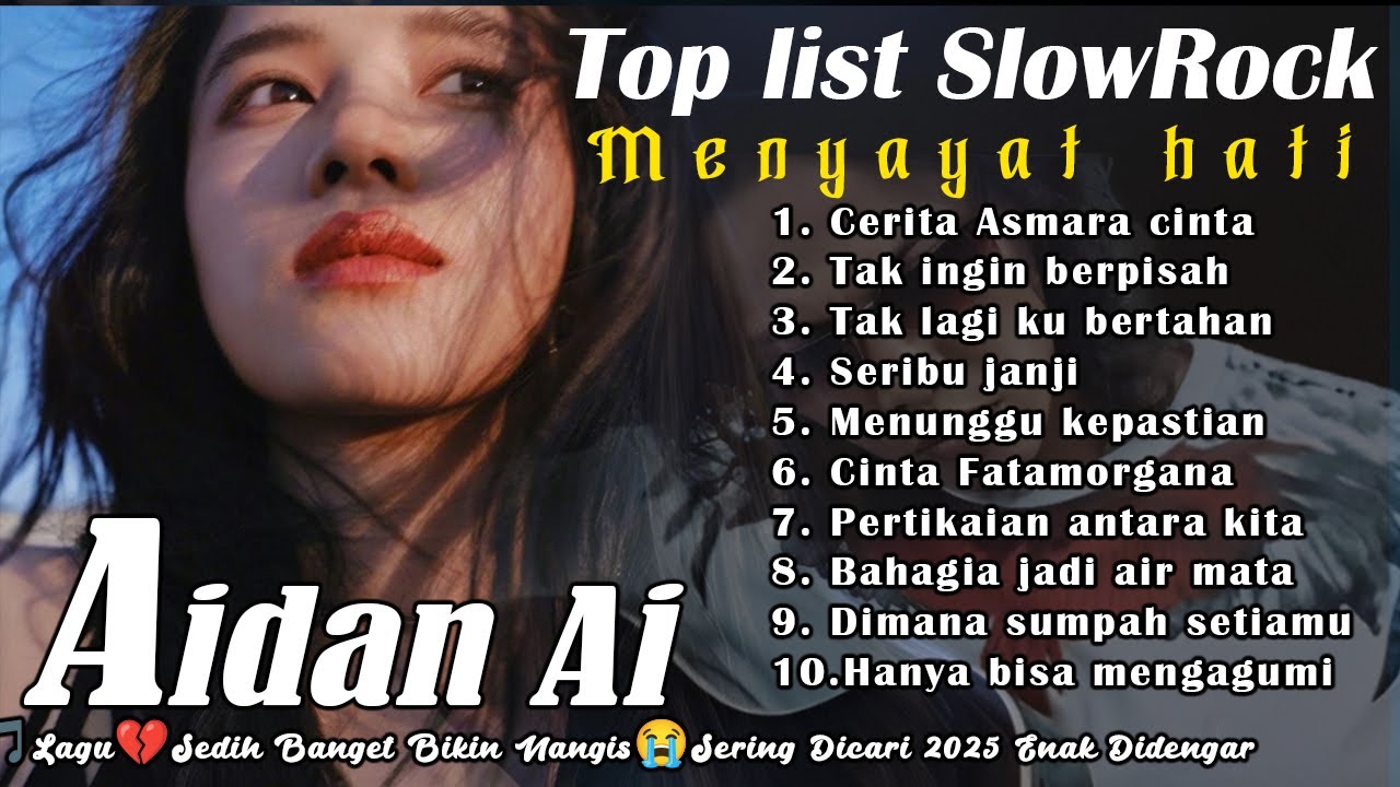 FULL ALBUM SLOWROCK SEDIH  TERBARU 2025 | FULL ALBUM LAGU VIRAL TIKTOK 2025