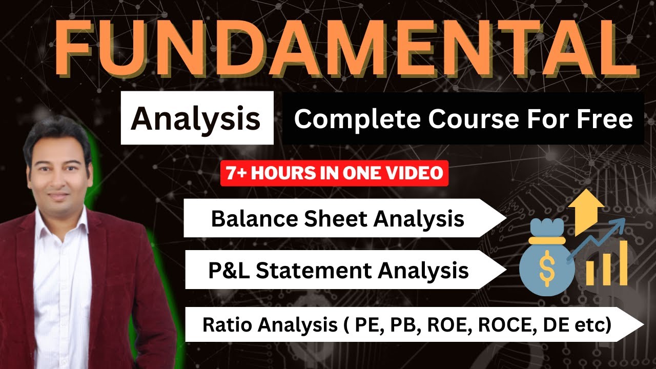 Fundamental Analysis Complete Course--Select Best Stocks for Investments ?