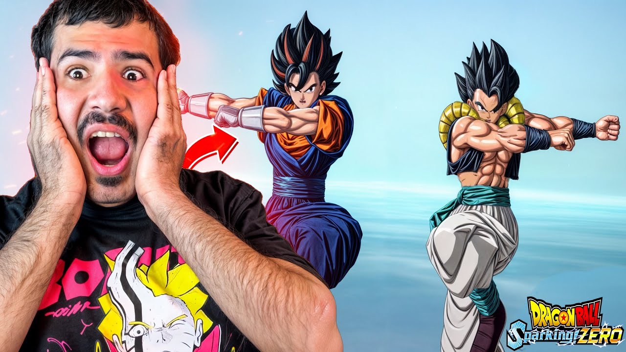 اندماج غوجيتا مع فيجيتو أقوى اندماج 💀🔥 دراغون بول سباركينج زيرو | DB Sparking Zero