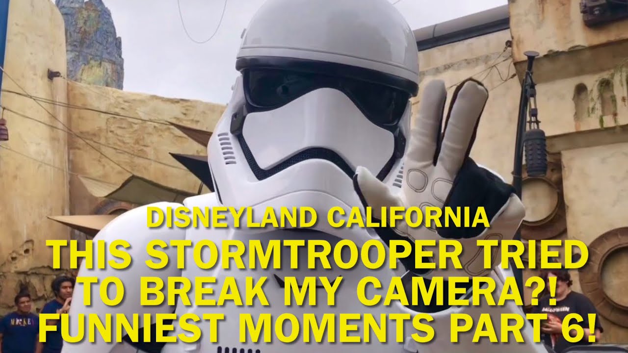 This Stormtrooper Tried to BREAK My Phone?! BEST Moments Part 6! Disneyland 2023 #disney #starwars