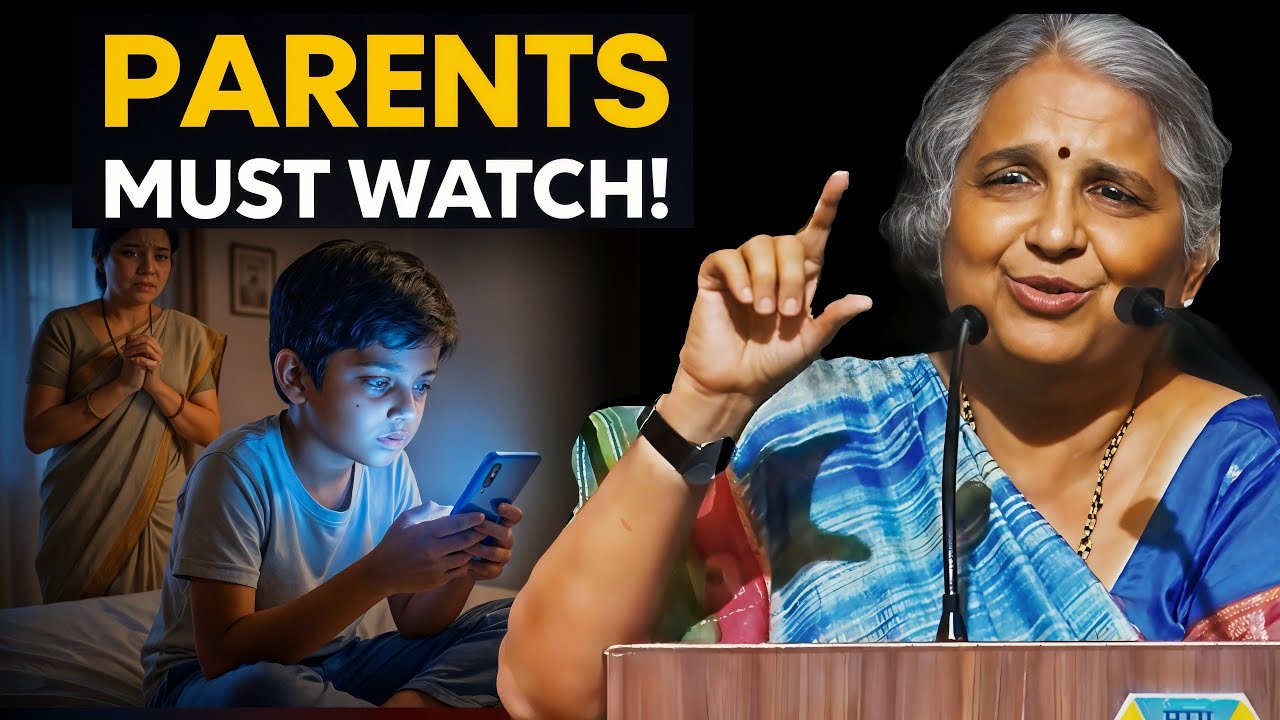 Sudha Murthy  Full Speech on Parenting MUST WATCH 🤯