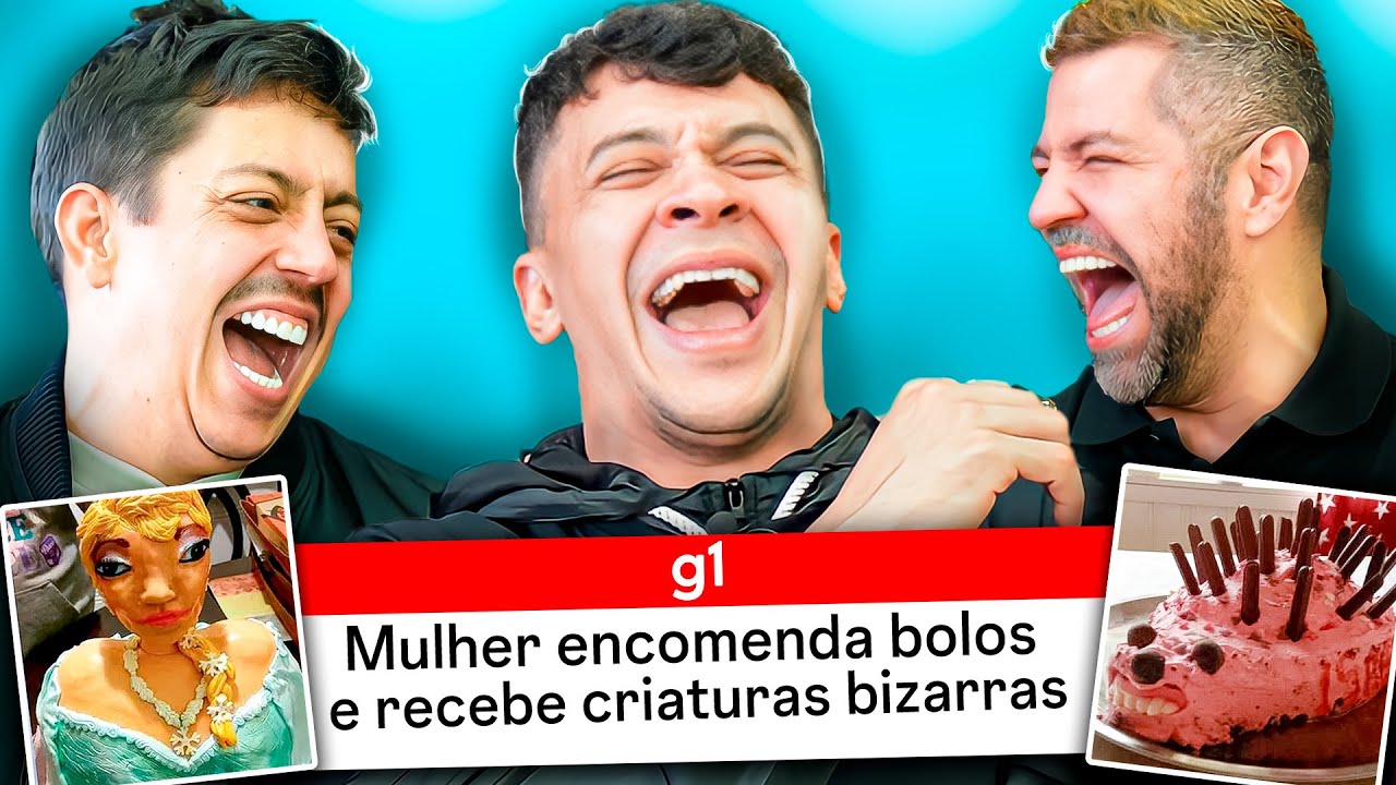 OS BOLOS MAIS ENGRAÇADOS DO MUNDO 😂😂 (ft. Renato Albani & Victor Sarro)