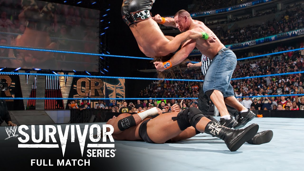 ПОЛНЫЙ МАТЧ — Джон Сина против Трипл Эйча против Шона Майклза — матч за титул WWE: Survivor Serie...