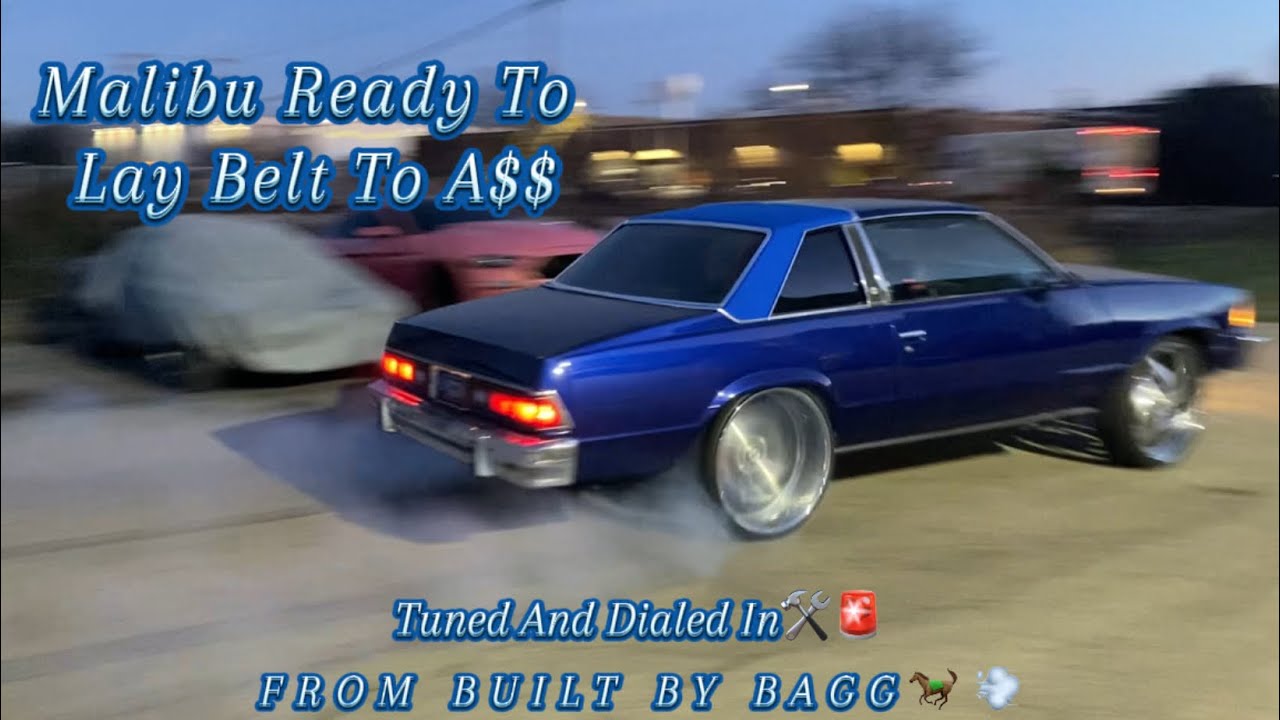 Supercharged Malibu Ready to Race🏎️🚦🏁#lt4 #supercharged #bigrimracing #gbody #horsepower #explore