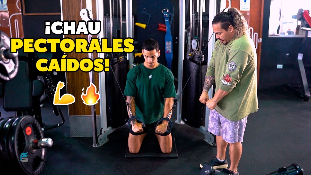 ¡Chau pectorales caídos!