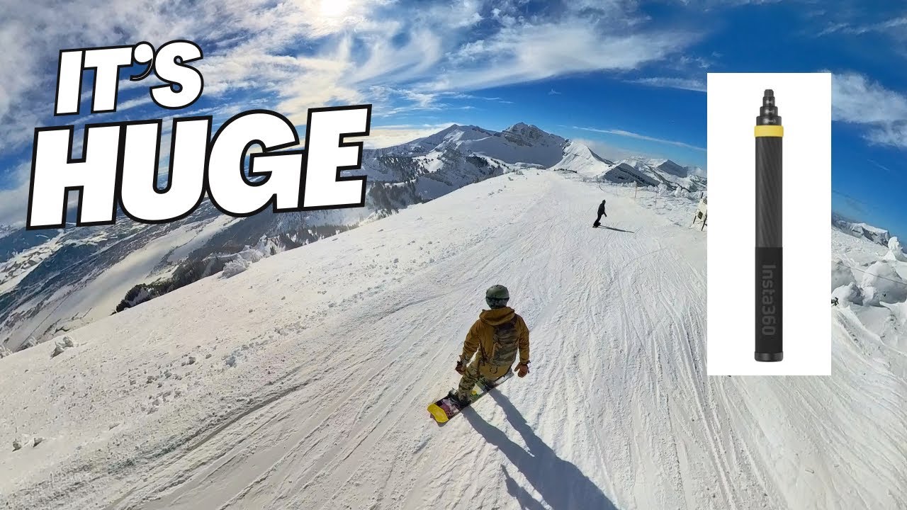 Longest Selfie Stick in the WORLD : Insta360 Extended Selfie Stick