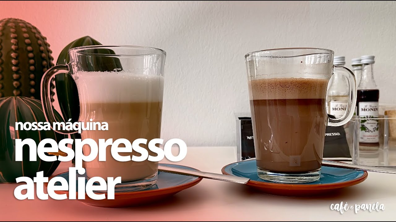 Nossa máquina Nespresso Atelier