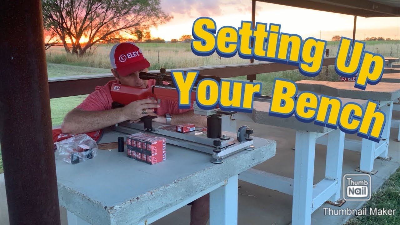 Benchrest and Wind Flag Set Up