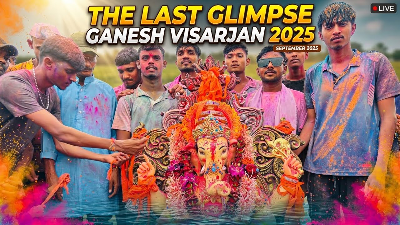 The Last Glimpse: Ganesh Visarjan 2025