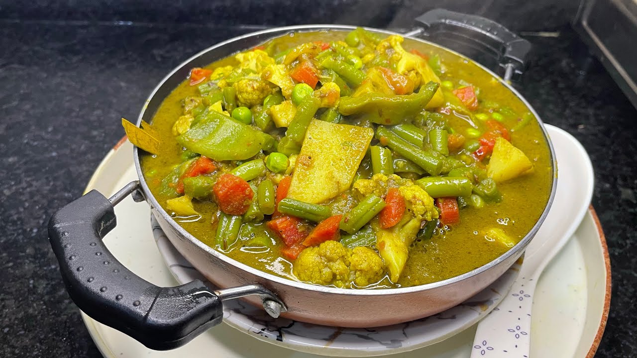 Mix veg juicy masala restaurant style special recipe