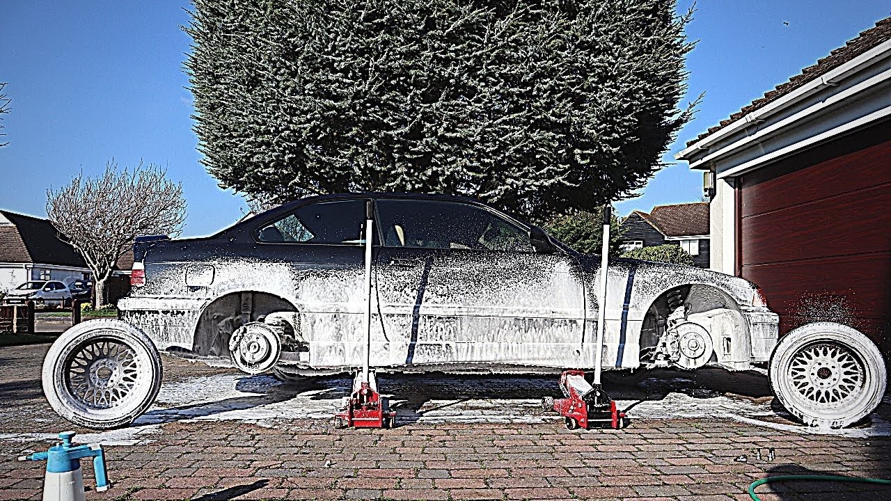 Salty Winter Road Film Purge | Dirty Old BMW gets Bilt Hamber Undercarriage Deep Clean