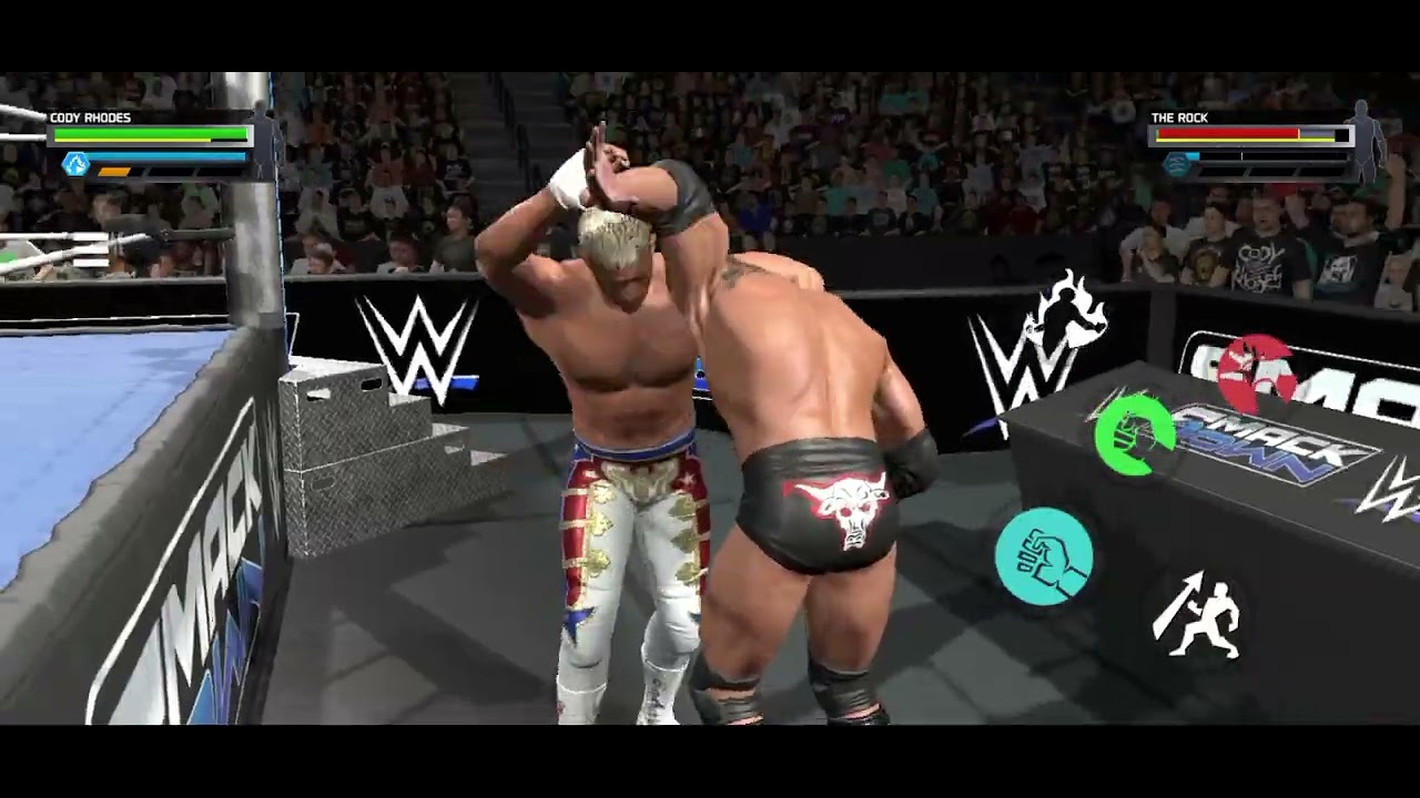 Finally this match happened Cody Rhodes Vs The Rock Final Boss 