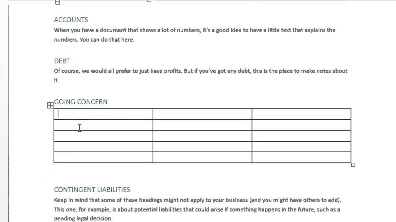 Modifying Tables