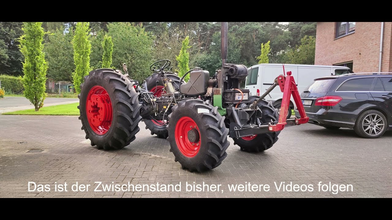 Fendt Farmer 105 Umbau / Restauration - Teil 1