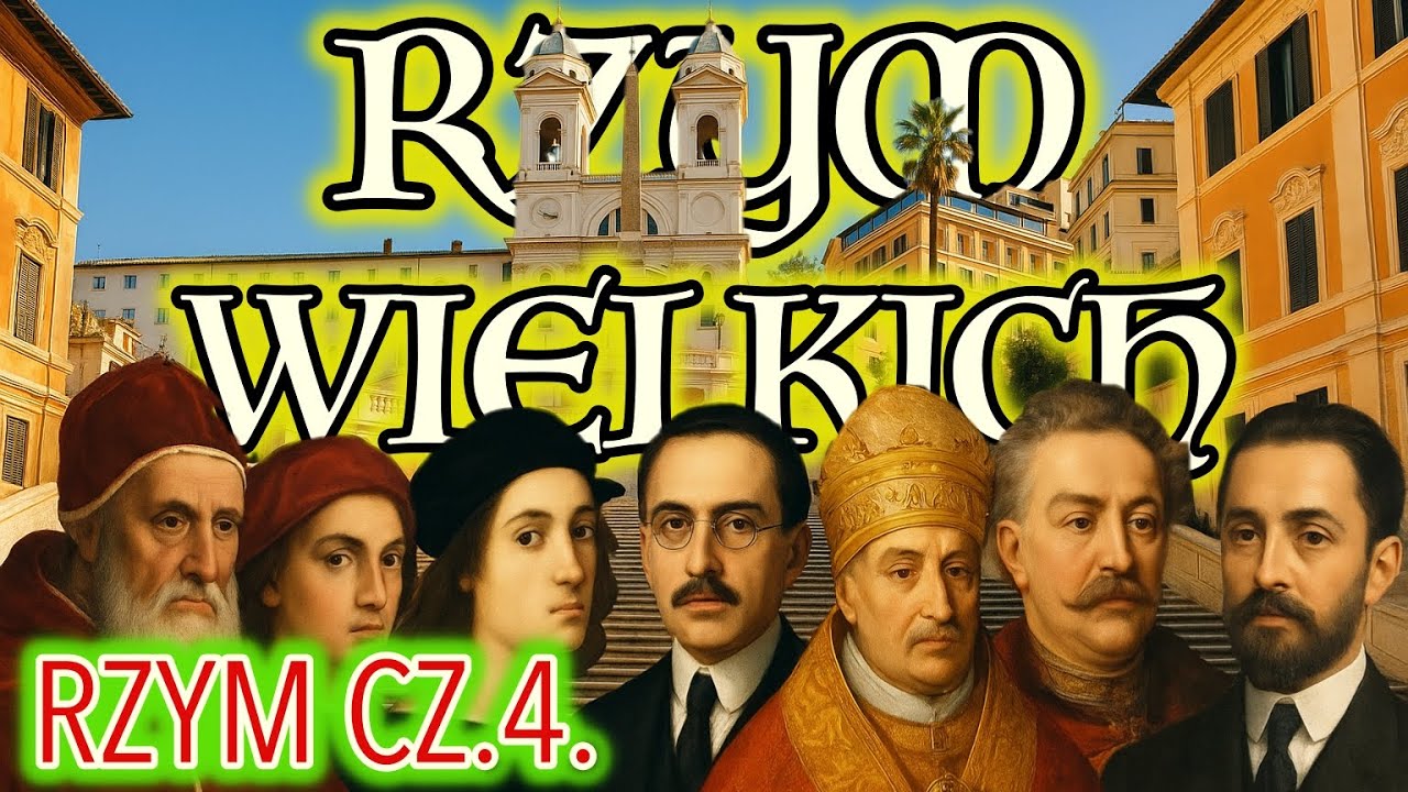 Rzym w 4 dni cz.4. Rzym wielkich. Papieskie apartamenty, Hiszpańskie Schody, Lateran - dar cesarza.