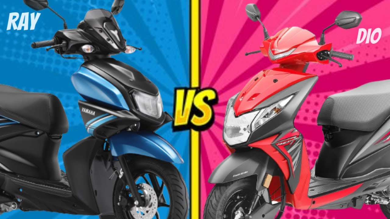 yamaha Ray zr vs honda dio