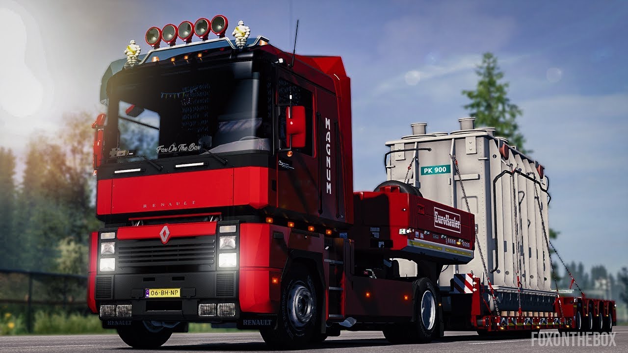 Renault Magnum Integral + EE9 V8 sound  | Euro Truck Simulator 2 Mod