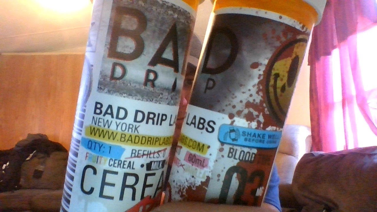 BAD DRIP EJUICE!!! BAD DRIP LABS NEW YORK...